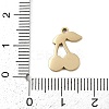 304 Stainless Steel Enamel Charms STAS-I338-01G-09-3