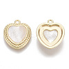 Natural Shell Charms KK-S356-089-NF-2