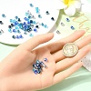 80Pcs 5 Colors Electroplate Glass Beads EGLA-YW0001-78-4