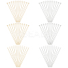 600Pcs 6 Styles 304 Stainless Steel Flat Head & Ball Head & Eye Pins STAS-ME0003-14-1