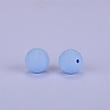 Round Silicone Focal Beads SI-JX0046A-86-2