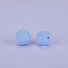 Round Silicone Focal Beads SI-JX0046A-86-2
