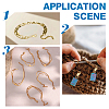 30Pcs 3 Styles Brass & 304 Stainless Steel Jump Rings FIND-ME0001-80-4