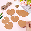 200Pcs Blank Kraft Paper Gift Tags CDIS-SP0001-10A-3