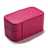 PU Imitation Leather Jewelry Box LBOX-E001-01D-3