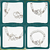 40Pcs Tibetan Style Alloy Toggle Clasps FIND-SP0001-57-6