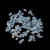 Natural Aquamarine Chip Beads G-M364-01-1