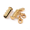Alloy Magnetic Slide Lock Clasps X-PALLOY-YW0001-17G-2