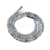 Natural Angelite Beads Strands G-RM2025-30-A-3