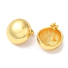 Rack Plating Brass Half Round Stud Earrings EJEW-Q766-07G-2