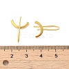 925 Sterling Silver Stud Earrings Findings STER-Z007-07G-3