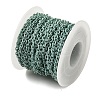 Spray Painted 304 Stainless Steel Cable Chains STAS-B067-06A-03-3