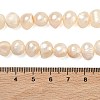 Natural Cultured Freshwater Pearl Beads Strands PEAR-L034-12F-5