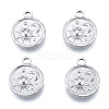 Non-Tarnish 201 Stainless Steel Pendants STAS-N098-182P-2