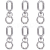 Alloy Swivel Clasps FIND-SP0003-29P-1