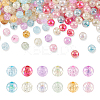 Mega Pet 480Pcs 12 Style Crackle Acrylic Beads FIND-MP0001-06-9