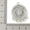 Tibetan Style Cabochon Connector Settings FIND-U015-31AS-3