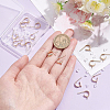 16Pcs Brass Stud Earring Findings KK-BC0008-50-3