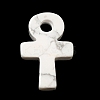 Synthetic Howlite Pendants G-R492-03J-2