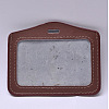 Leather Badge Card Holders AJEW-R038-03-1