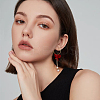 400Pcs 8 Colors Iron Hoop Earrings IFIN-FH0001-72B-5