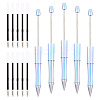 5Pcs Plastic Beadable Pens AJEW-TA0001-76B-1