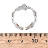 304 Stainless Steel Cuff Rings RJEW-D306-27P-06-3