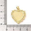 Rack Plating Brass Pendants KK-I722-09G-V-3