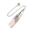 Mixed Gemstone/Glass Dowsing Pendulum Big Pendants G-H285-06P-2