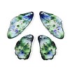 Transparent Epoxy Resin Pendants RESI-T057-30B-2