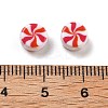 Two Tone Opaque Acrylic Beads OACR-D282-04A-3