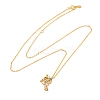925 Sterling Silver Colorful Cubic Zirconia Constellation Pendant Cable Chain Necklaces for Women STER-R009-01G-07-4