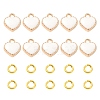 10Pcs Heart Alloy Enamel Charms ENAM-YW0002-92-1