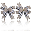 Polyester Big Bowknot FIND-WH0126-414F-1