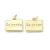 Brass Pendants KK-D229-22E-G-1
