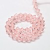 Imitate Austrian Crystal Bicone Glass Beads Strands GLAA-F029-6x6mm-15-2