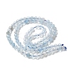 Natural Aquamarine Beads Strands G-F509-02-4mm-4