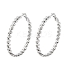304 Stainless Steel Hoop Earrings EJEW-S250-04A-P-4