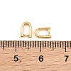 Brass Ice Pick Pinch Bails KK-CBA5CB0-34G-3