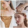 12Pcs Brass Micro Pave Clear Cubic Zirconia Pendants KK-BBC0022-12-5