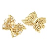 Brass Micro Pave Clear Cubic Zirconia Beads KK-D109-05A-G-2