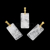Natural & Synthetic Gemstone Faceted Pendants G-L623-03G-2