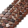 Natural Red Jasper Beads Strands G-L420-25-10mm-13-1