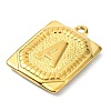 Ion Plating(IP) 304 Stainless Steel Pendants X-STAS-U033-01G-A-2