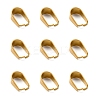 Ion Plating(IP) 304 Stainless Steel Snap on Bails STAS-L159-19G-1