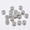 Tibetan Style Alloy Beads TIBEB-R022-AS-LF-1
