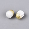 Handmade Crackle Porcelain Beads PORC-Q008-06B-02-2