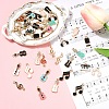 40Pcs 20 Styles Alloy Enamel Pendants ENAM-YW0005-94-4