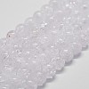 Natural Quartz Crystal Beads Strands G-G735-20-6mm-1