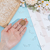 100G Transparent Acrylic Beads OACR-ME0001-07-3
